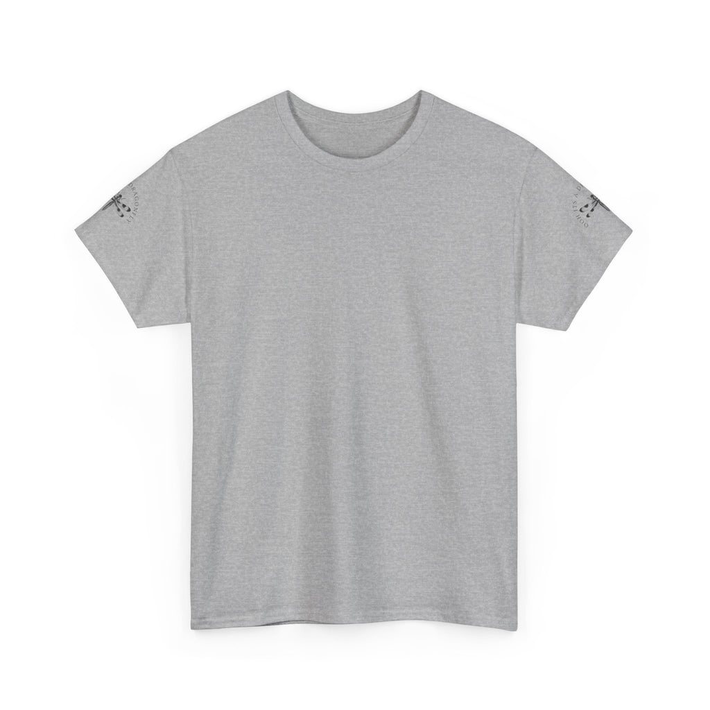 T-Shirt — Whimsical Yellow Totem Print Tee