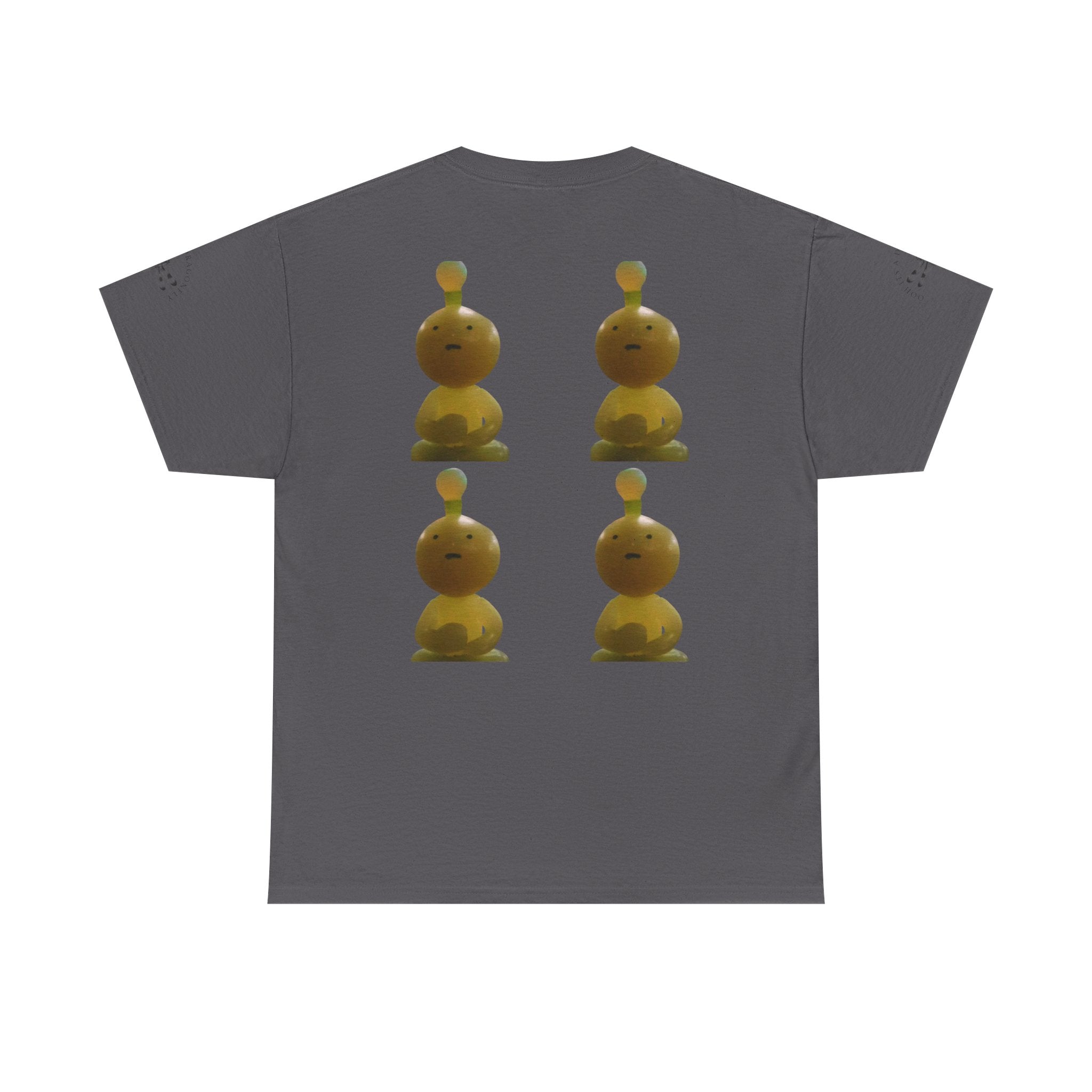 T-Shirt — Whimsical Yellow Totem Print Tee