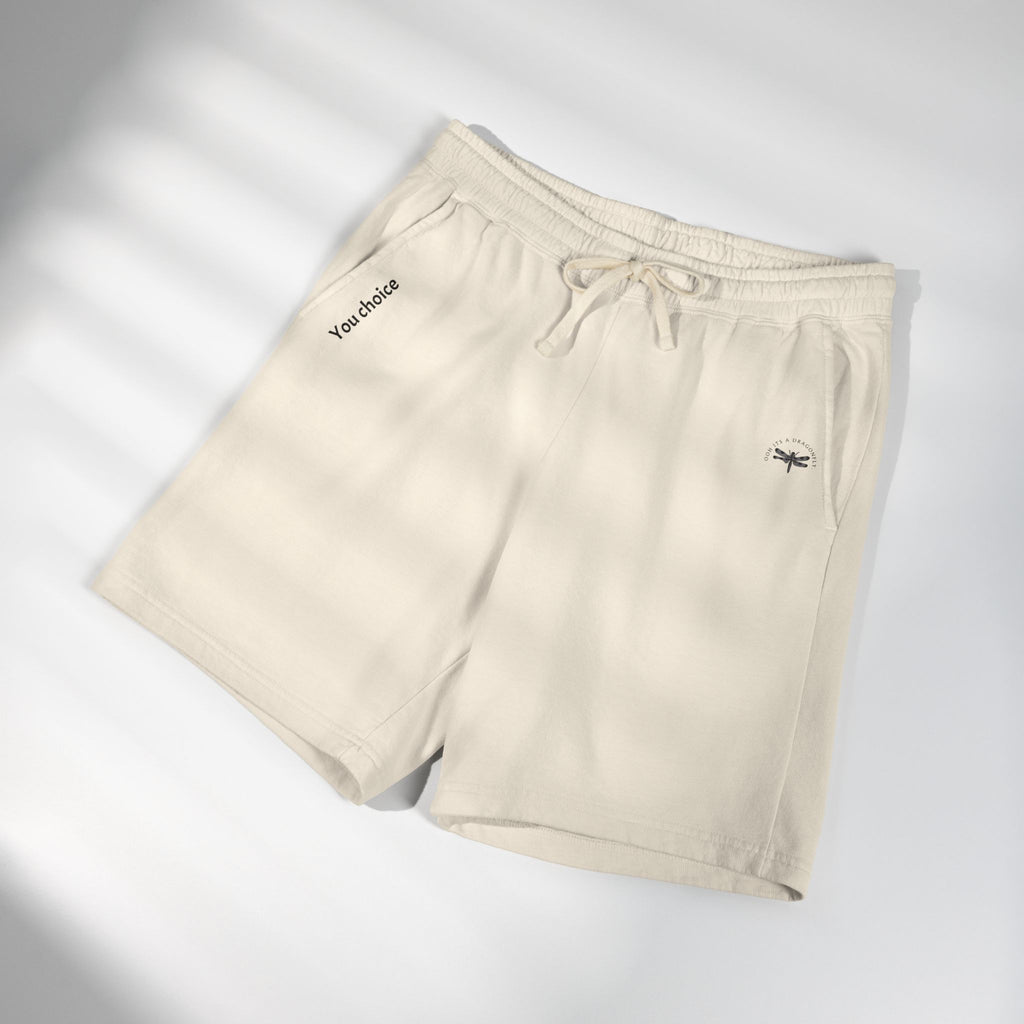 Unisex Garment-Dyed Lightweight Fleece Sweat Shorts
