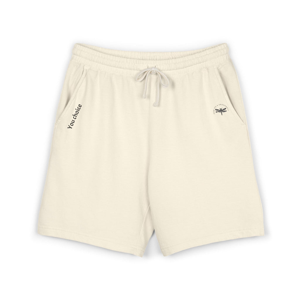 Unisex Garment-Dyed Lightweight Fleece Sweat Shorts