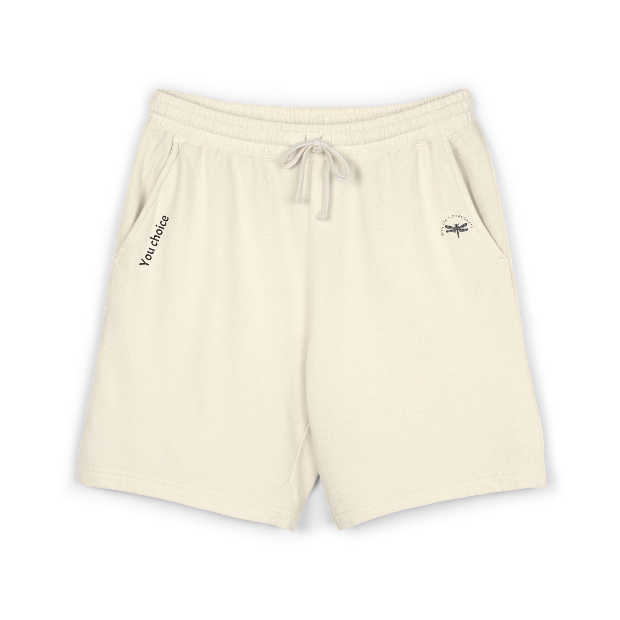Unisex Garment-Dyed Lightweight Fleece Sweat Shorts